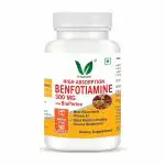 VITARUHE Benfotiamine 300 Mg With Bioperine; Helps Maintain Blood Sugar Levels, 90 Capsules