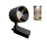OTS LIGHTS 12W Focus Light Spotlight 360 Adjustable Track Light (Black Body) (Natural White)