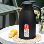 StarAndDaisy Stainless Steel Thermal Triple Wall Vacuum insulated flask insulation thermos 2litre (Black)