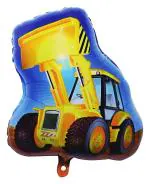 My Party Suppliers Front Loader Truck Vehicle Theme Foil Balloon