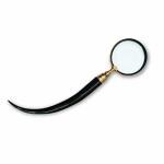 TATER TOTS 10X Magnification Convex Lens Magnifier Glass 4 Inch