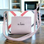 Attractive El Sako Womens Sling Bag Peach