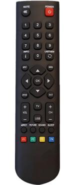 NixGlobal Rc2000 32Lc37 Remote For Akai, Akai Tokyo Japan, Onida, Micromax, Crown, Panasonic Led Lcd Tv