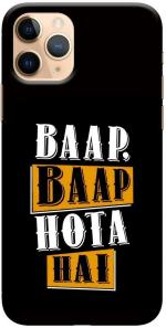 CustomEra iPhone 11 Pro Multicolour Baap Baap Hota H Quote Polycarbonate Hard Case Back Cover