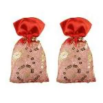 3Pure Perfume Potli Rose Red Air Freshener, 50gm, Set of 2pcs , Pack of 2