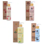 Riverside Nectar Combo Of 4 Apple Cider Shampoo Lemon Peppermint Body Wash Shea Butter Keratin Conditioner And Charcoal Glycerin Face Wash For Sweat And Control Skin And Anti Dandruff Hair Perfect