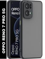 KWINE CASE Oppo Reno7 Pro 5G, Oppo Reno 7 Pro 5G Black Rubber Back Cover