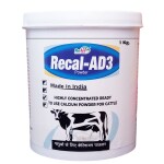 REFIT ANIMAL CARE Calcium Powder for Cow, Cattle, Buffalo, Goat & Animals, 1 Kg, Recal-AD3