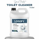 Losofy Toilet Cleaner,Lime Fresh,Removes Tough Stains and Odour, Provides Freshness for Flushes (5 Liter) S5