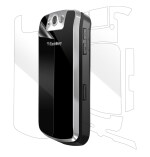 Mudshi Full Body 360 (front and back) Screen Protector for BlackBerry Pearl Flip 8220 / 8230 Kickstart