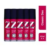 Z Men's Classic Deo, 75ml X 2, Woody, Musky Fragrance, Luxury deodorants, Prevents Odor, Refreshing Premium Aromatic Long lasting Perfume, Body Spray for Party, Office, Date (Pack of 2)