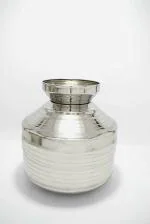 Liolis Silver Stainless Steel Handi Matka, 7 L