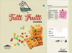 Momsy Premium Handmade Cherry Tutti Frutti Cookies (950gm)