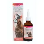 Beaphar Ear Cleaner For Dogs and Cats | Ear Cleaning Solution Relieve Allergies | Helps To Dissolve Earwax of Dogs & Cats | 50 ML
