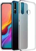 Hot Selling Back Cover for infinix smart 3 Pius |Transparent | Grip Case | Silicon | Pack of: 1