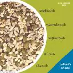Organic Raw Healthy Mix Seeds | Rich in Protein and Calcium | Superfood by The Berry People - 100g