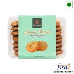FOODADO Premium Gluten Free Ajwain Biscuit (900gm) | Lactose Free| Multigrain| Sweet & Salty