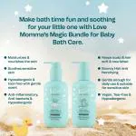 LOVE MOMMA Magic Bundle For Baby Bath Care (Baby Body Wash and Baby Shampoo)