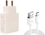 Webilla 5 W 2.4 A Mobile Vivo Charger Charger With Detachable Cable (White, Cable Included)