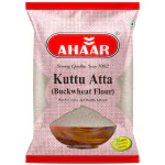 Ahaar Kuttu Atta 1Kg (Vrat ka Atta) Buckwheat Millet, Gluten-free (250g Each X Pack 4)