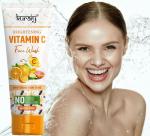 KURAIY Natural Vitamin C Face Wash Cream Deep Moisturizing Cream Face wash Tube