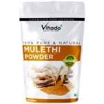 Vihado Natural Licorice Root Powder (mulethi) Hair Shine Hair-Fall Treatment Hair Pack 1Kg (Pack of 1)