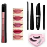 ANEESHO All in 1 Eye Makeup Combo KIt with Mascara Eyeliner Combo (6 Items in the set)-66