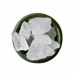 Veganic Organic Whole Alum Stone | Phitkari Crystal | Fitkari Stone Block For Skin | Fitkarri Pieces (400 g)