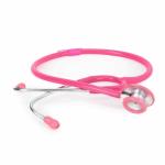 RCSP Aluminium Acoustic Stethoscope For Medical Students And Profeional Doctors, Nurses Use, Light Weight, Chest Piece With Flexible Jointle Tube And Soft Sealing Ear Knobs (Pink)