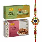 Haldiram's Nagpur Sneh Bandhan (Gift Box), Dodha Burfee 500g, With Premium Rakhi