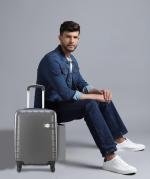 ARISTOCRAT LISBON STROLLY CABIN 360 GRAPHITE Expandable Cabin Suitcase - 20 inch ()