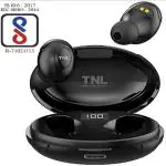 TNL Octave 100 Truly Wireless Bluetooth In Ear Earbuds with Mic (Midnight Black)