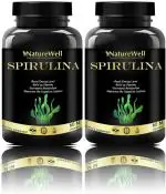 Naturewell Spirulian Veg Capsules, 60 Capsules Each (Pack Of 2)