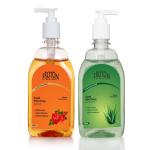 Froton Rose & Aloevera Hand wash Liquid with added moisturizer and vitamin E 250ml Pack of 2
