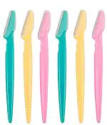 HAVINOSH Reusable Face Razor | Eyebrow and Facial Hair Removal Razor | Safe and Pain free Remover | Pack of 6 Razors for Women's