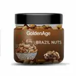 GoldenAge Brazil Nuts 200g Pack, Rich in Iron, Calcium zinc and Above All Selenium, Boost Immunity and Feed The Brain