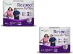 Respect Adult Diapers - 20 Pieces, Xxl (Pack Of 2)