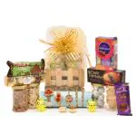 GLOSSARY DRY FRUIT GIFT &NUT RAKHI GIFT PACK /HAMPER /BASKET /BOX 125*4(500gm)