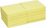 LRS Yellow 3 inch x 3 inch Sticky Notes (100 Sheets Pack of 20)
