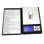 MOBONE Jewellery Scale, Digital Weighing Scale 600 Gram Capacity Notebook Model Balance for Jewellery, Home & Kitchen Educational