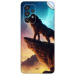 GADGETSWRAP Printed Vinyl Skin Sticker for Samsung Galaxy A53 (5G) - King Lion