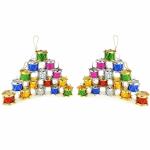 AMFIN (Pack of 24) Drum Decoration for Tree / Christmas Tree Decoration Items / Christmas Gift Decor / Xmas Tress Decoration / Drum Tree Decoration Box / Gift Ornaments for Tree