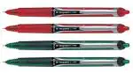 Pilot Hi-Tecpoint V7 RT Fine Point Liquid Ink Pen | Tip Size - 0.7MM | Retractable and Refillable | Dimpled Rubber Grip with Unique Dimple Tip Technology | Ink Colour - 2 Red and 2 Green | Pack of 4