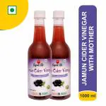 Organic Life Jamun Cider Vinegar with Mother for Weight Loss 1000 ml.