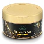 Alvino Herbal Face Pack with Aloe Vera, Haldi, Multani Mitti and Neem | Control Acne, Black Head and Restores Skin Glow | 50 g