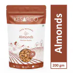 KESARCO Premium Raw California Almonds 200gm