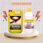 NOHARA WHITE PHENYLE 5L FLOOR CLEANER + BLACK PHENYL 5L COMBO (PACK OF 2)