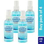 Omeo Pocket Hand Rub Sanitizer 100ml (pack of 4)