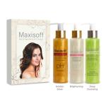 Maxisoft Deep Cleansing Face Wash (100 ml) + Golden Glow Face Wash (100 ml) + Whitening Face Wash (100 ml) | Oil free | Paraben-free | pH Balanced | For all Skin types | (Combo Pack) (Pack 2)