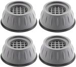 Azal Ascend Technology Grey Plastic Anti Vibration Pads For Washing Machine, 3 X 20 Cm (Pack Of 4)